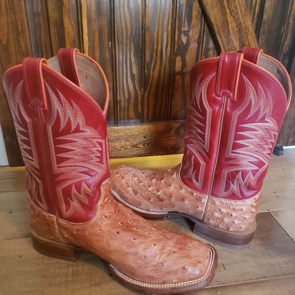 Men's Ostrich Boots